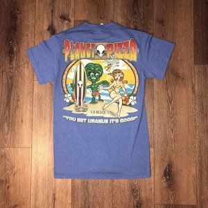 Early 2000’s Delta Pro Weight Planet Pizza T-Shirt